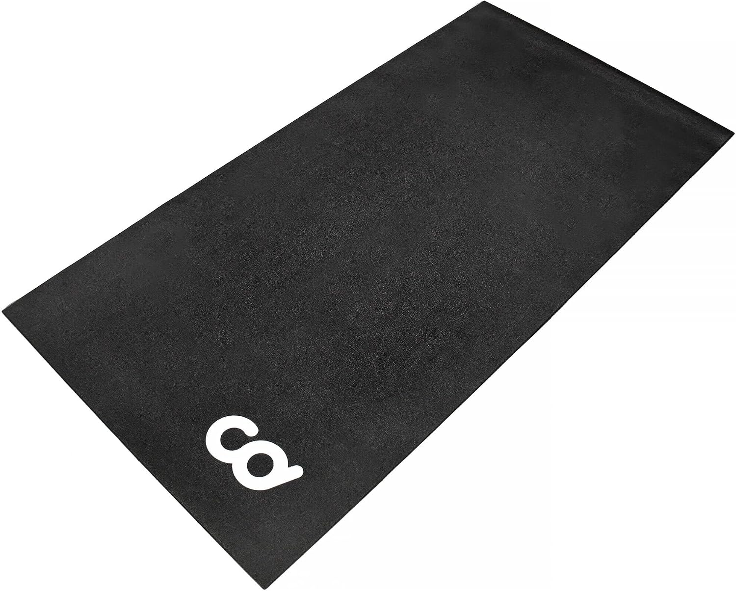 CyclingDeal Bike Trainer Floor Mat - Compatible with Indoor Exercise Stationary Bike Treadmill Elliptical Waterproof Gym Flooring Equipment - Indoor