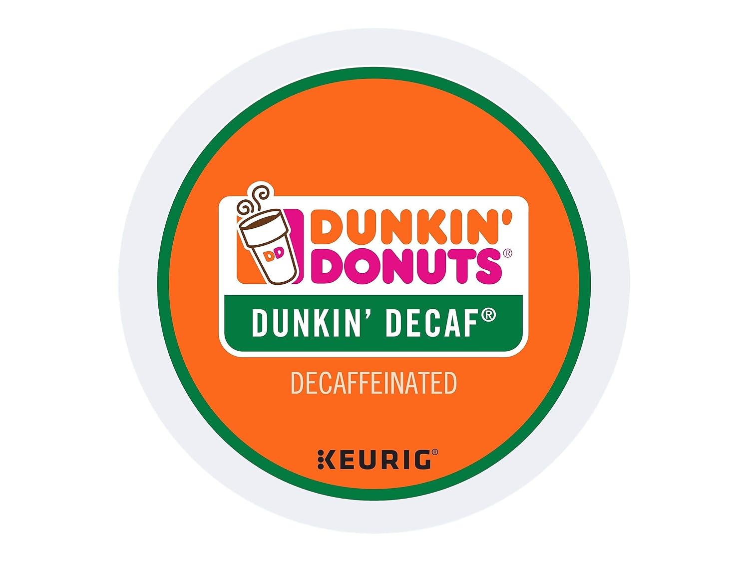 Dunkin Donuts Dunkin Decaf K-Cups (72 Count) - Packaging May Vary
