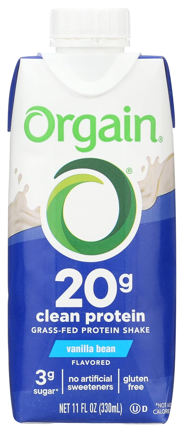 ORGAIN Organic Creamy Chocolate Fudge Drink, 11 FZ
