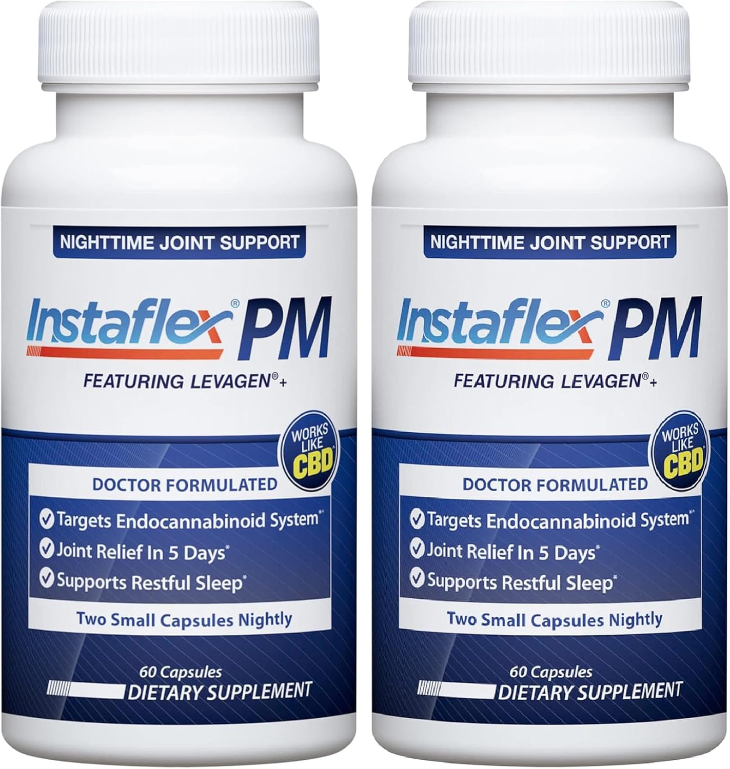 Instaflex PM Nighttime Joint Supplement, Mobility and Sleep Support, 60ct