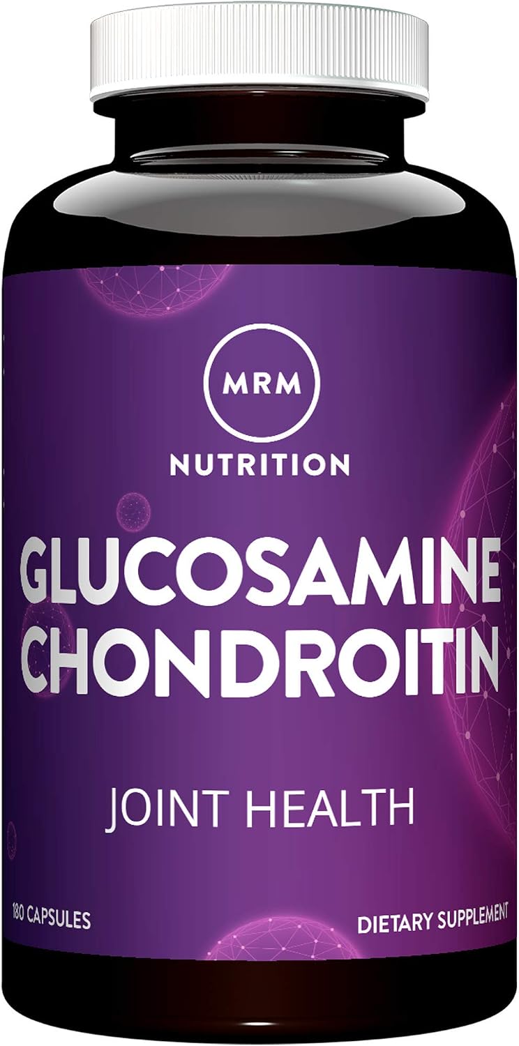 MRM Nutrition Glucosamine 1500mg & Chondroitin Sulfate 1200mg - 60 Servings | For Women and Men, Joint Support Supplement for Cartilage Health