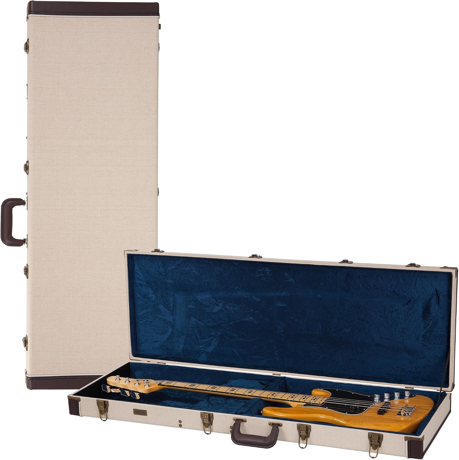 Gator Cases Journeyman Series Deluxe Wood Case for Resonator Style Acoustic Guitars (GW-JW RESO)