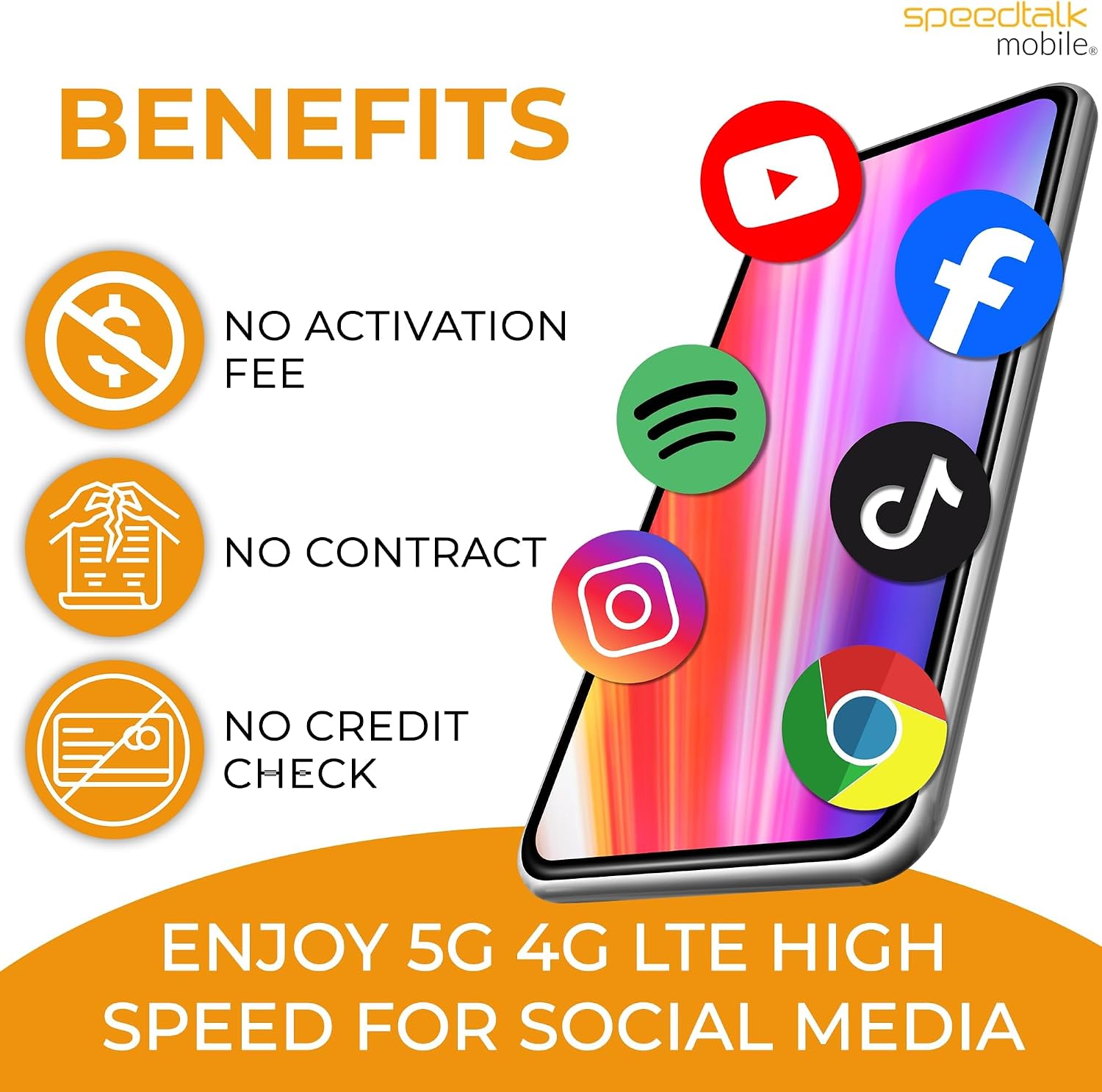 $5 Prepaid SIM Card – Top Value Plan for Smartphones & Cellphones | 100 Minutes, 100 Texts, 100MB Data | 5G/4G LTE | Triple-Cut (Mini, Micro, Nano) | No Contract – 30-Day Service