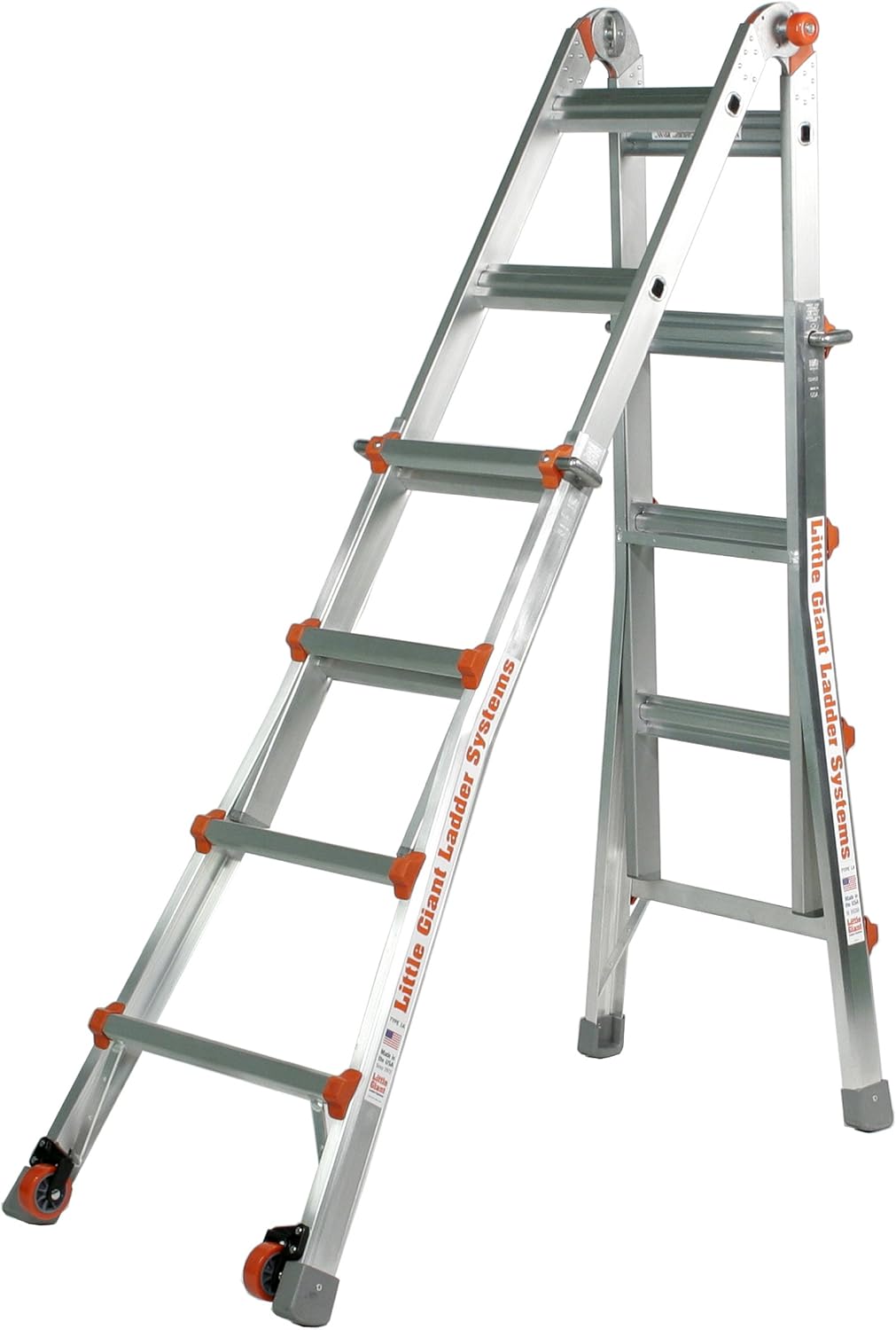 Little Giant Ladder Systems 10102LG 300-Pound Duty Rating Multi-Use Ladder