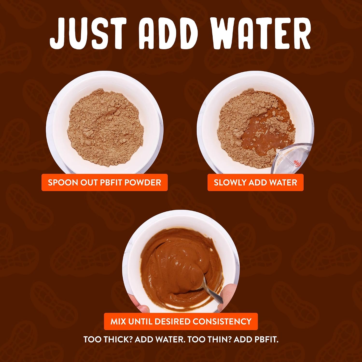PBfit Cocoa Peanut Butter Powder 30 Oz, Peanut Spread with 6g Protein