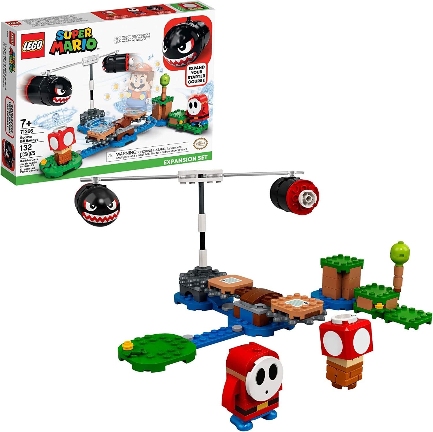 LEGO Super Mario Boomer Bill Barrage Expansion Set 71366 Building Kit