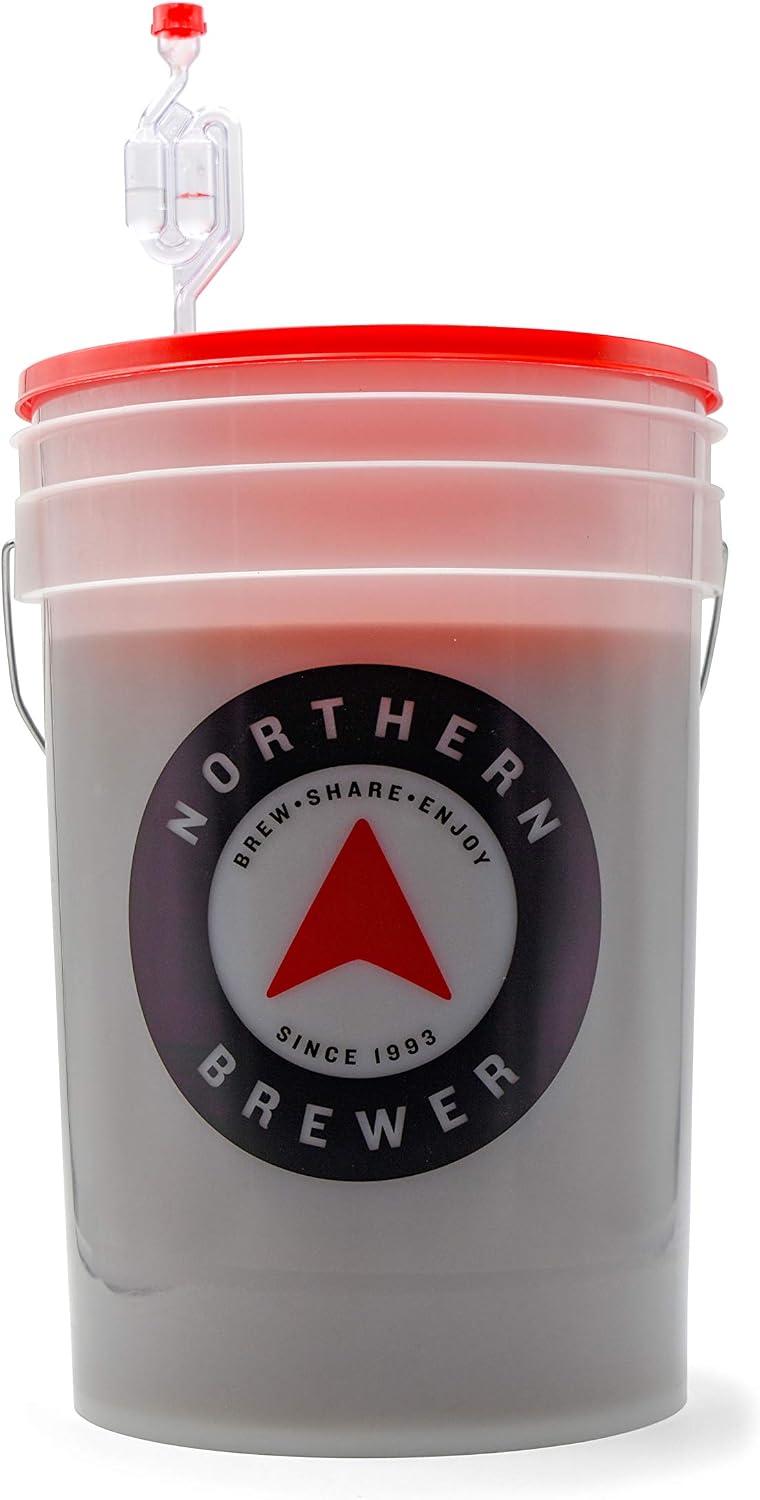 Northern Brewer - Brew. Share. Enjoy. HomeBrewing Starter Set, Equipment and Recipe for 5 Gallon Batches (Hank's Hefeweizen)