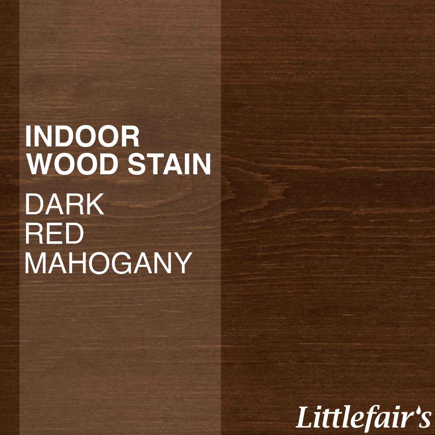 Littlefair's Wood Stain Water Based - 8.5oz/250ml - Indoor Furniture Stain Light & Dark Finishes - Special Non Toxic & Eco Friendly Formula - Wood Stain for Crafts - Color: Antique Stripped Pine