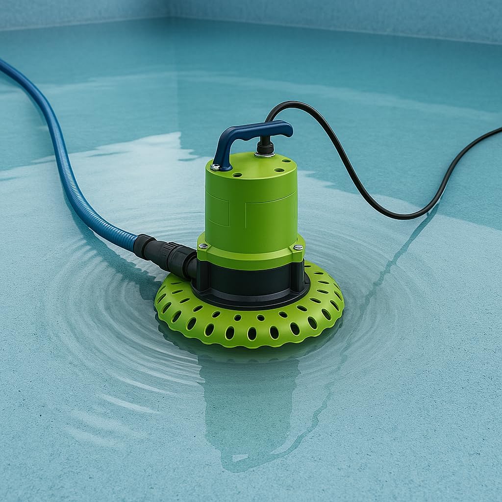 1/4 HP AUTOMATIC SUBMERSIBLE UTILITY PUMP, Model 56599 – Fully Automatic Water Removal to 3/8″, 1″ Discharge