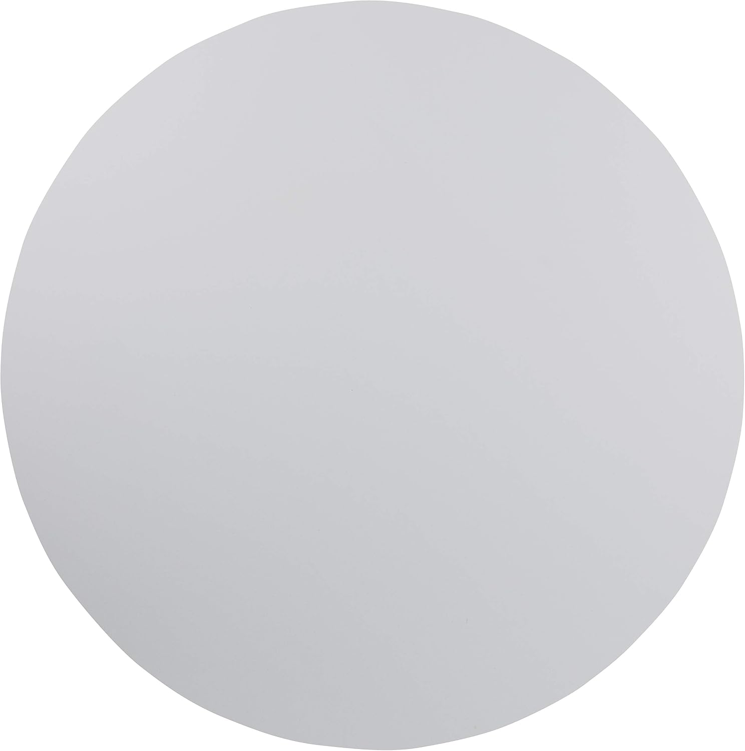 Flash Furniture 5' Round All-Occasion Plastic Folding Event Table for Parties and Trade Shows, Folding Banquet Table for Indoor/Outdoor Events, White
