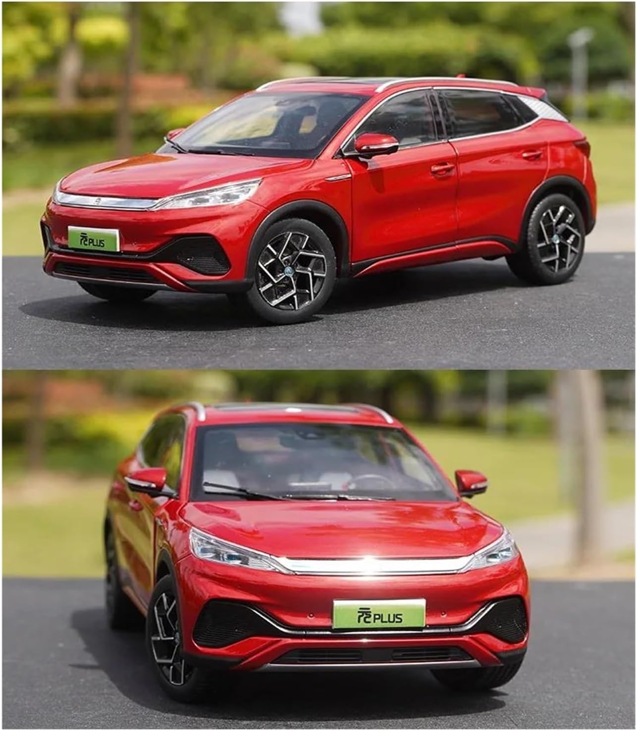 Scale Diecast Metal Model Toy 1 18 for BYD ATTO 3 Alloy SUV Classic Model Car Collectible Display Piece for Display or Collectible