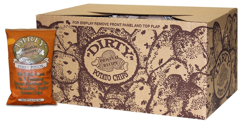 Dirty Chips Jalapeno Heat, 2-Ounce (Pack of 25)