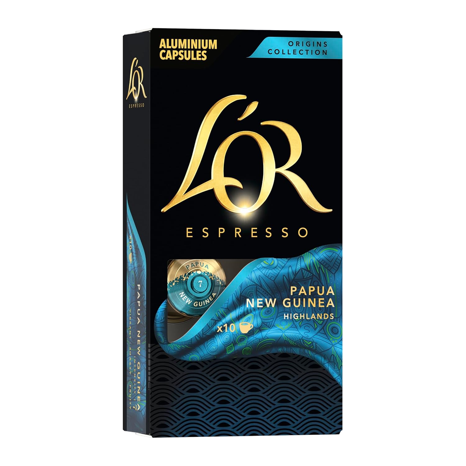 L'OR Espresso Capsules, Medium Roast, Chocolate, 10 Capsules