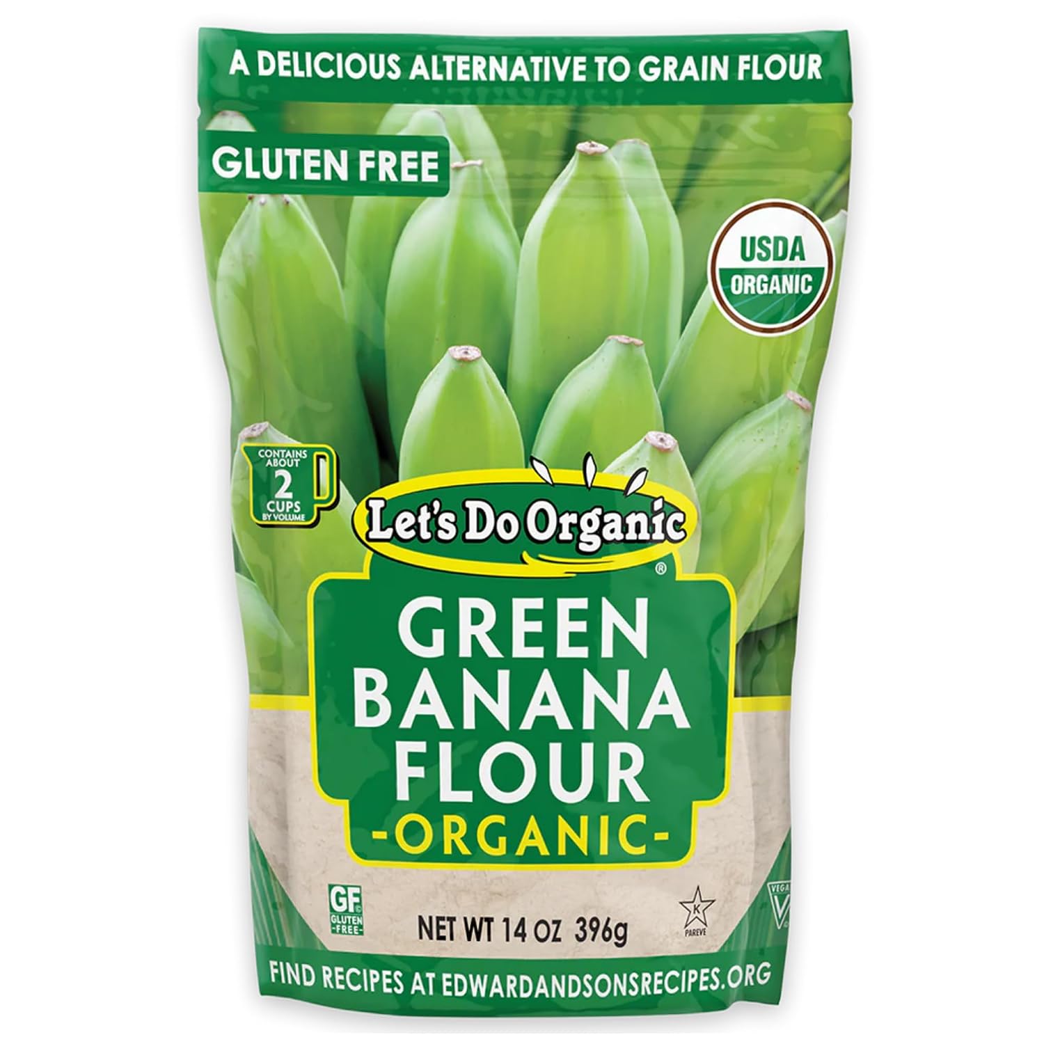 Let's Do Organic Coconut Flour, For Baking, Gluten Free - 16 Oz (Pack of 6) | Wheat Flour Alternative, High in Fiber & Protein, Non-GMO Project Verified, USDA Organic