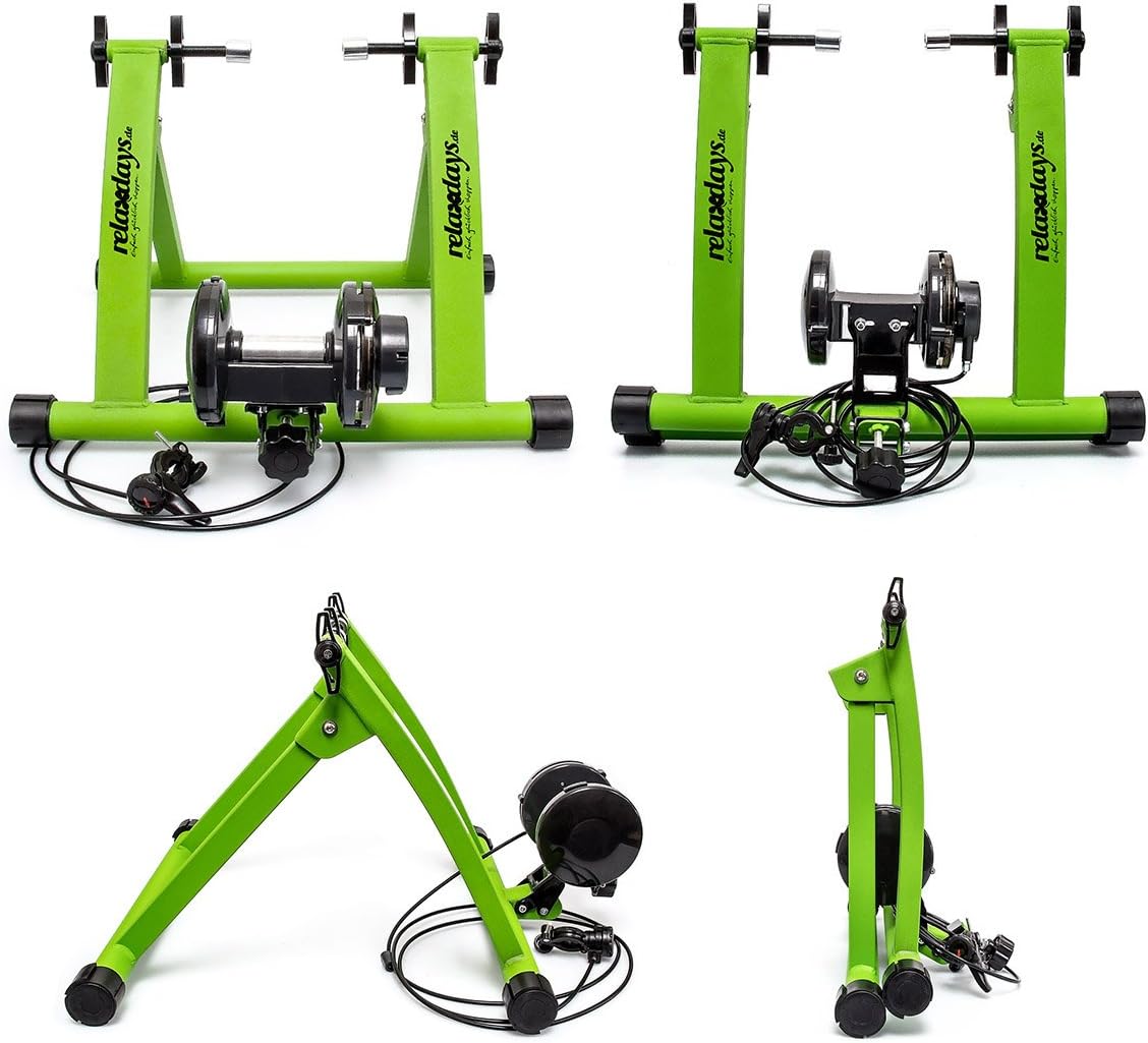 RelaxdaysRelaxdays Indoor Bicycle 7 Resistance Turbo Trainer -