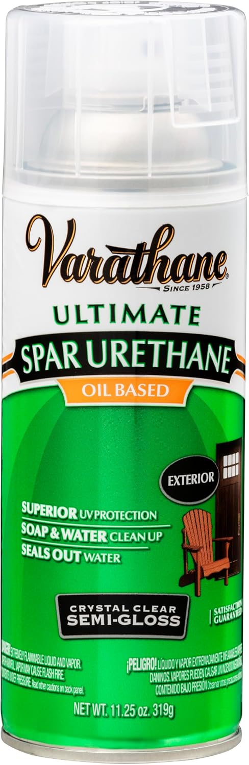 Varathane 9341 Oil-Based Ultimate Spar Urethane, Quart, Satin