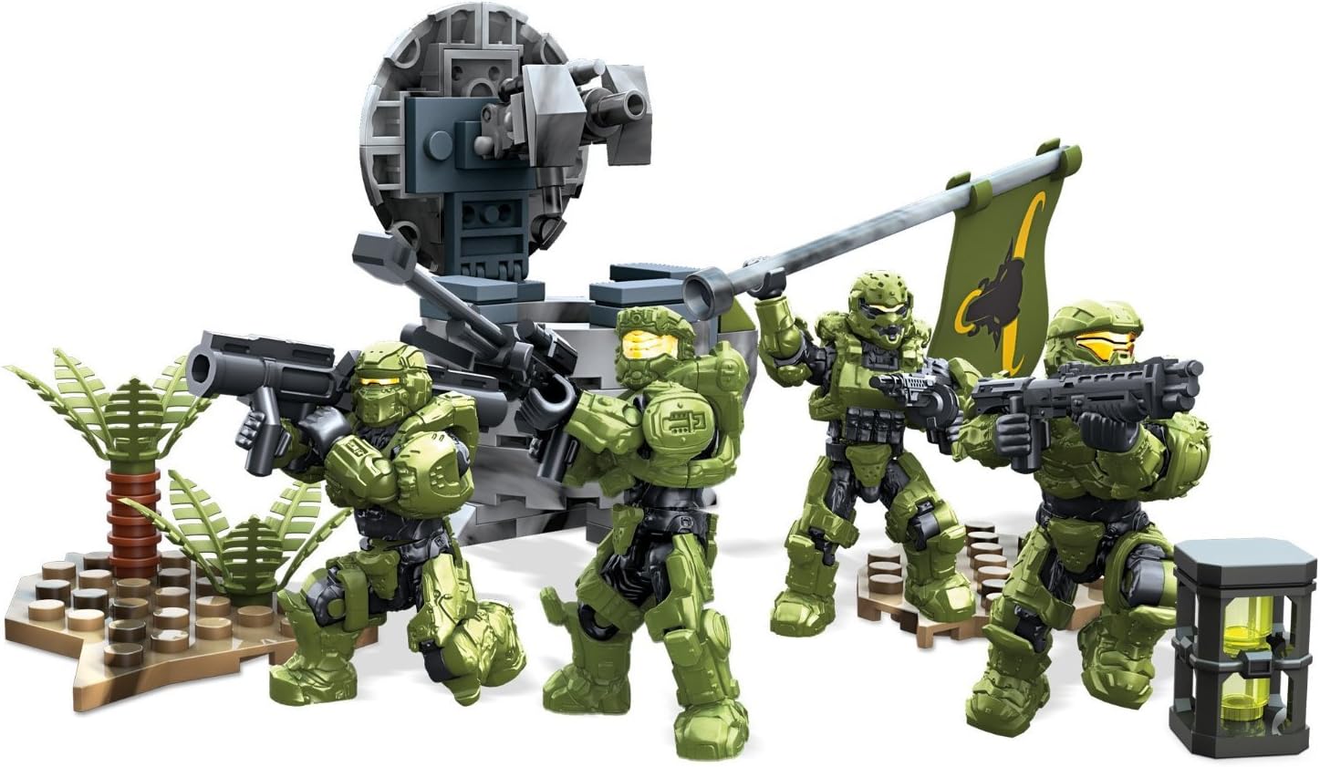 Mega Bloks Halo UNSC Fireteam Taurus Playset, for 96 months to 180 months, 100 pcs