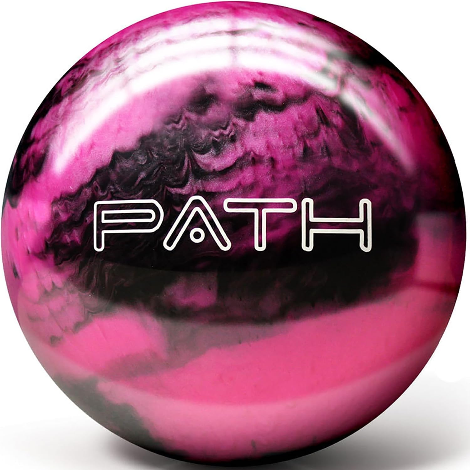 Pyramid Path Polyester Bowling Ball | Customizable with Basic Drilling Options - Great for Spare Shooting, League, Recreational, Straight Bowlers