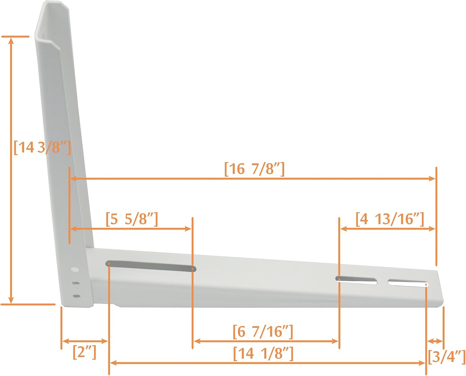 Mini Split Bracket for Ductless Air Conditioner Wall Mounting 7000 - 15000 BTU