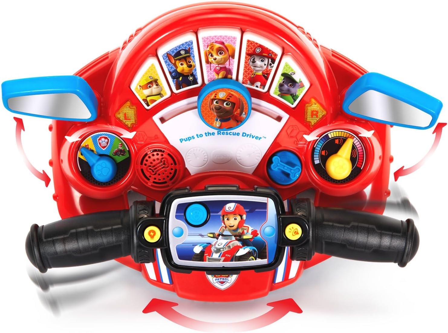 VTech Paw Patrol Pups to The Rescue Driver, Red