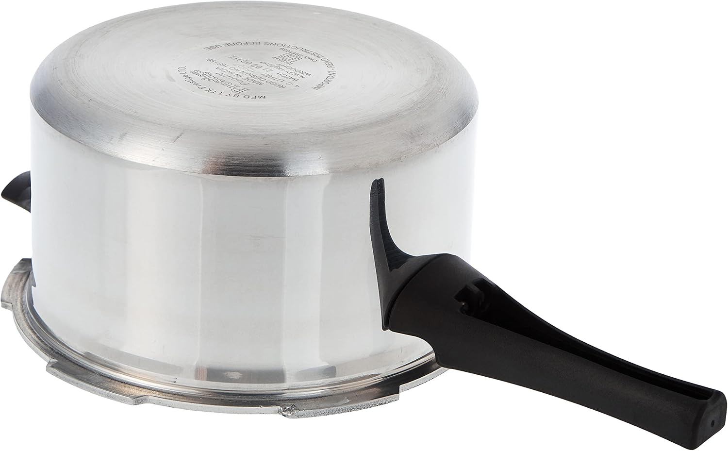 Prestige Popular Aluminum Pressure Cooker, 5 L, Silver