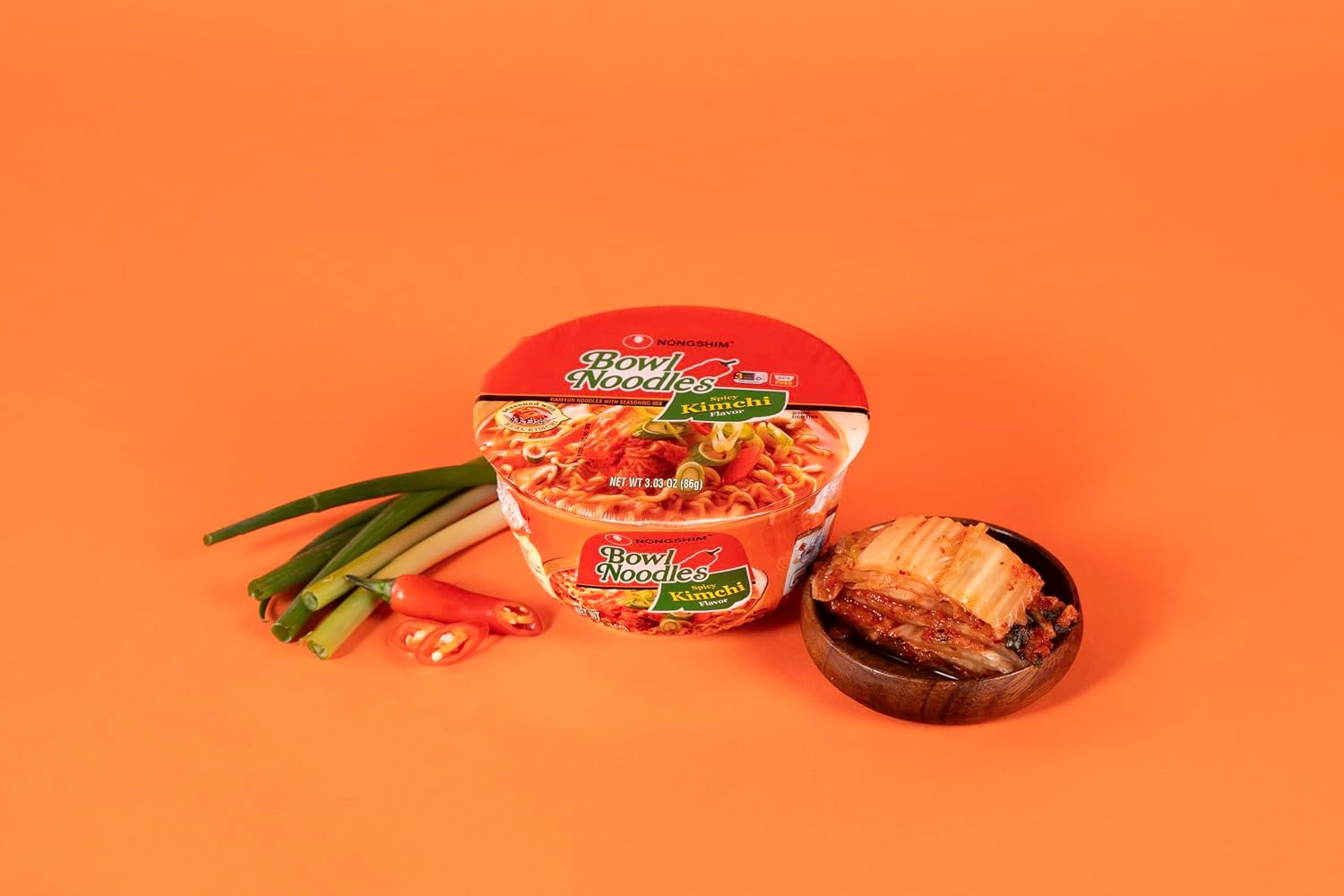 Nongshim HOT & SPICY Noodle Soup, 3.03 Ounce (Pack of 1)