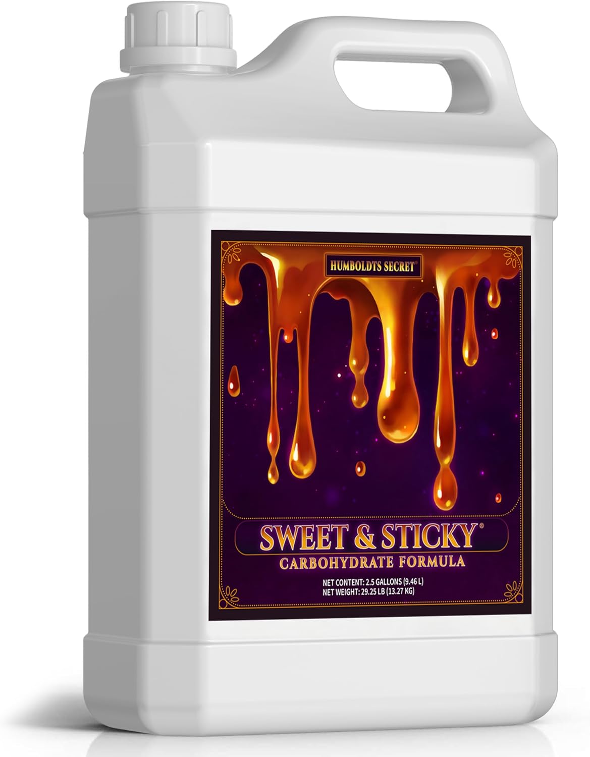 Humboldts Secret Sweet & Sticky Carbohydrate and Saccharide Plant Energy Additive | Indoor and Outdoor Plant Nutrients Enhancer for Growth and Aroma | Boosts Flavor and Development | 32 Ounce