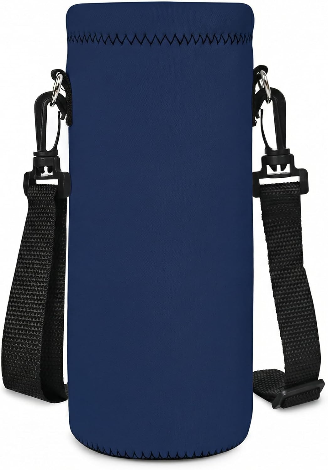 RICHEN Neoprene Water Bottle Carrier Bag with Adjustable Shoulder Strap,Insulated Water Bottle Cover for Stainless Steel/Glass/Plastic Bottles