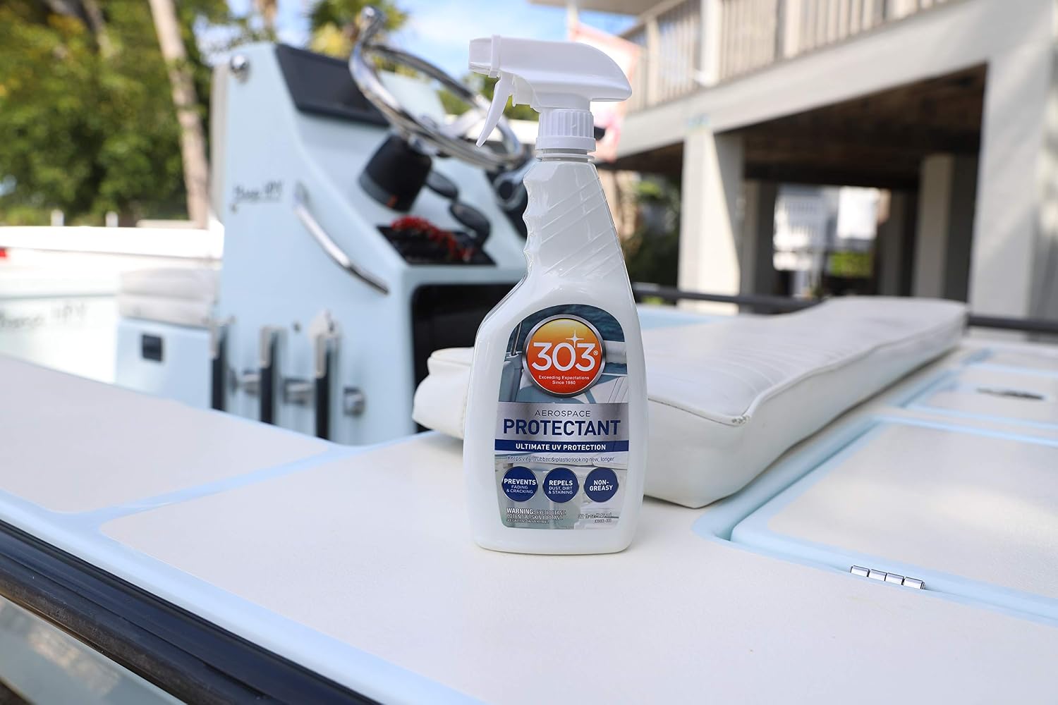 303 Products Marine Aerospace Protectant – UV Protection – Repels Dust, Dirt, & Staining – Smooth Matte Finish – Restores Like-New Appearance – 10 Fl. Oz. (30305)