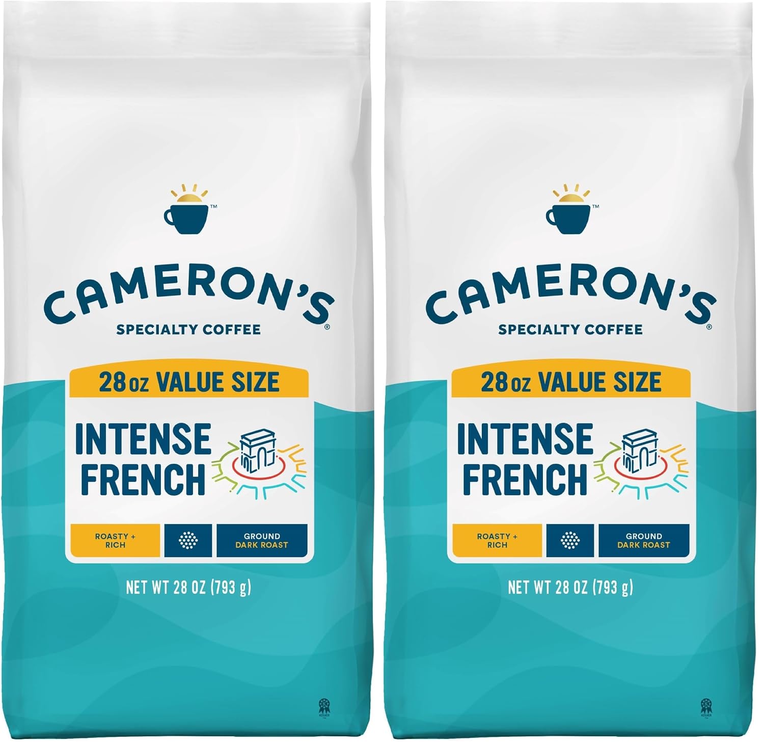 Cameron's Coffee Roasted Ground Coffee Bag, Flavored, Vanilla Hazelnut, 32 Ounce