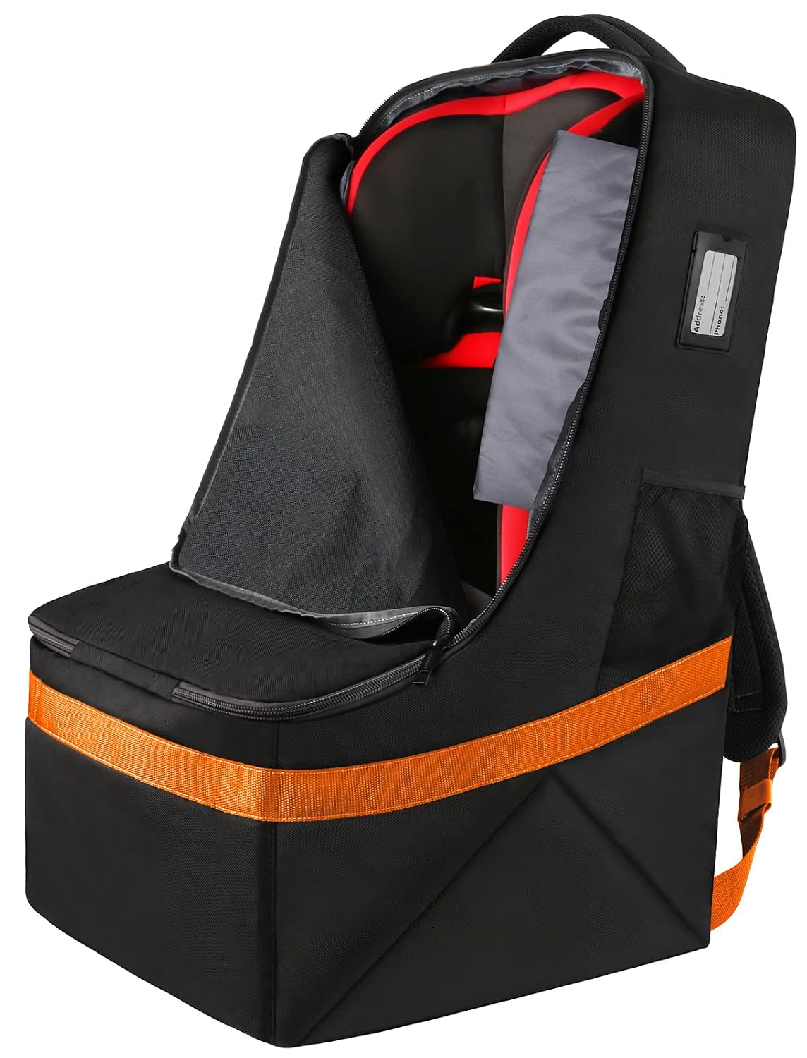 YOREPEK Padded Car Seat Travel Bag Backpack, Toddler Travel Essentials
