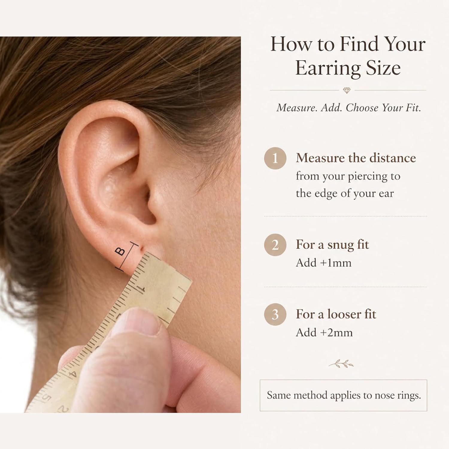 Small Gold or Sterling Silver Huggie Hoop Earrings for Women Cartilage Nose Helix Tragus