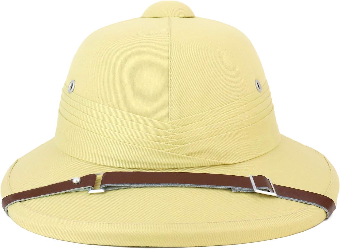 Armycrew Indian Style 100% Genuine Safari Pith Helmet Hat