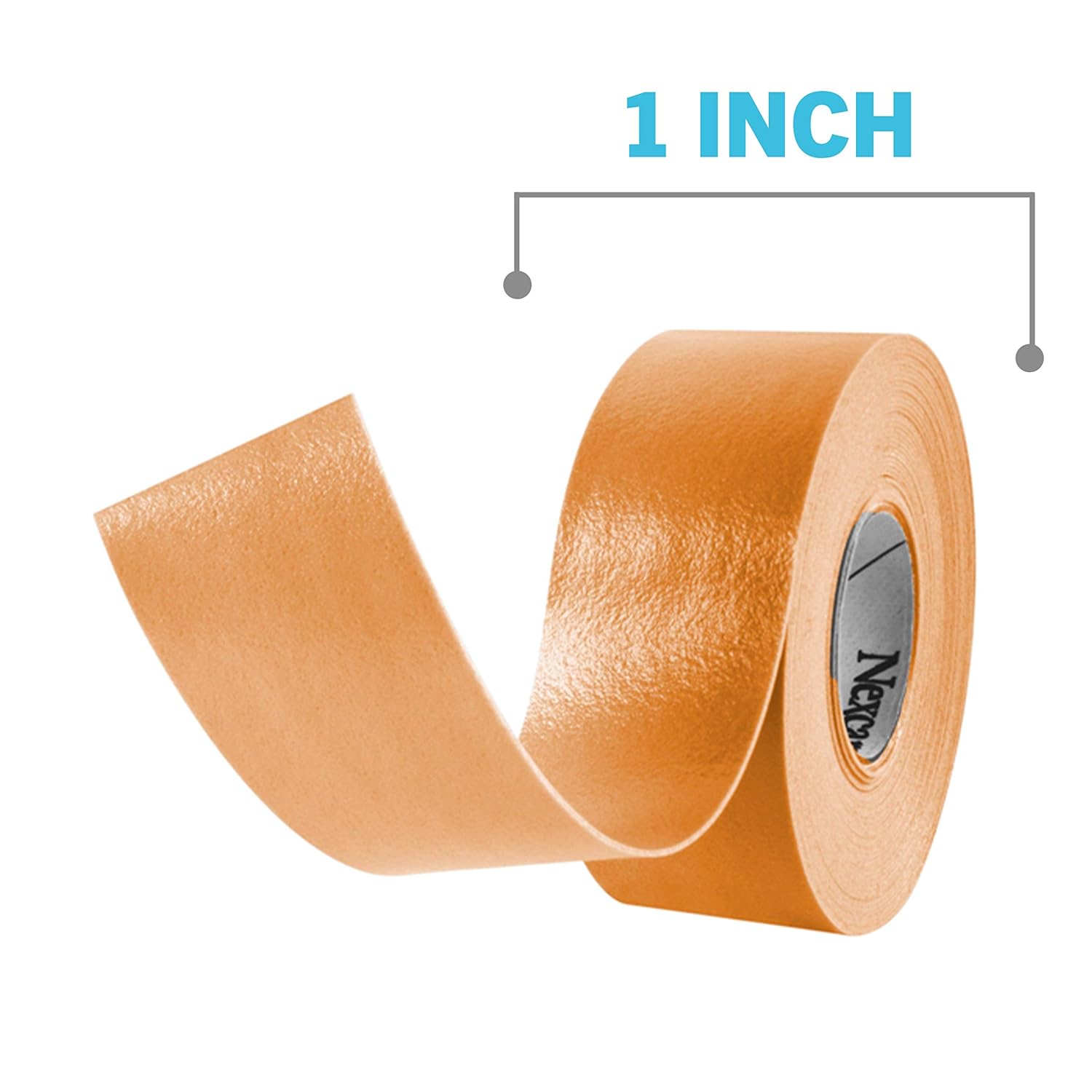 Nexcare Absolute Waterproof First Aid Tape, from The #1 Leader in U.S. Hospital Tapes, Stays on During Sports, Seals Out Water, Dirt and Germs, 1-Inch x 5-Yard Roll
