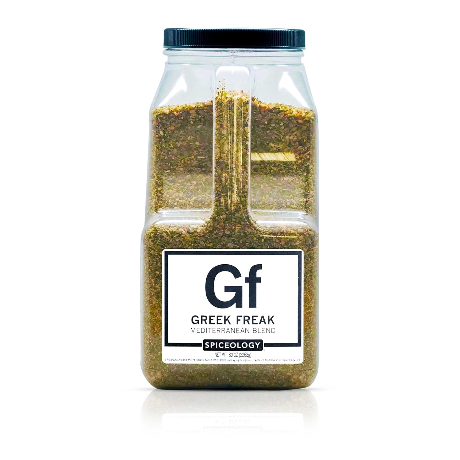 Spiceology Greek Freak Mediterranean Seasoning, 16 oz | Greek Herbs & Spices, For Chicken, Potatoes, Salad, Gyros, Pasta & Pizza