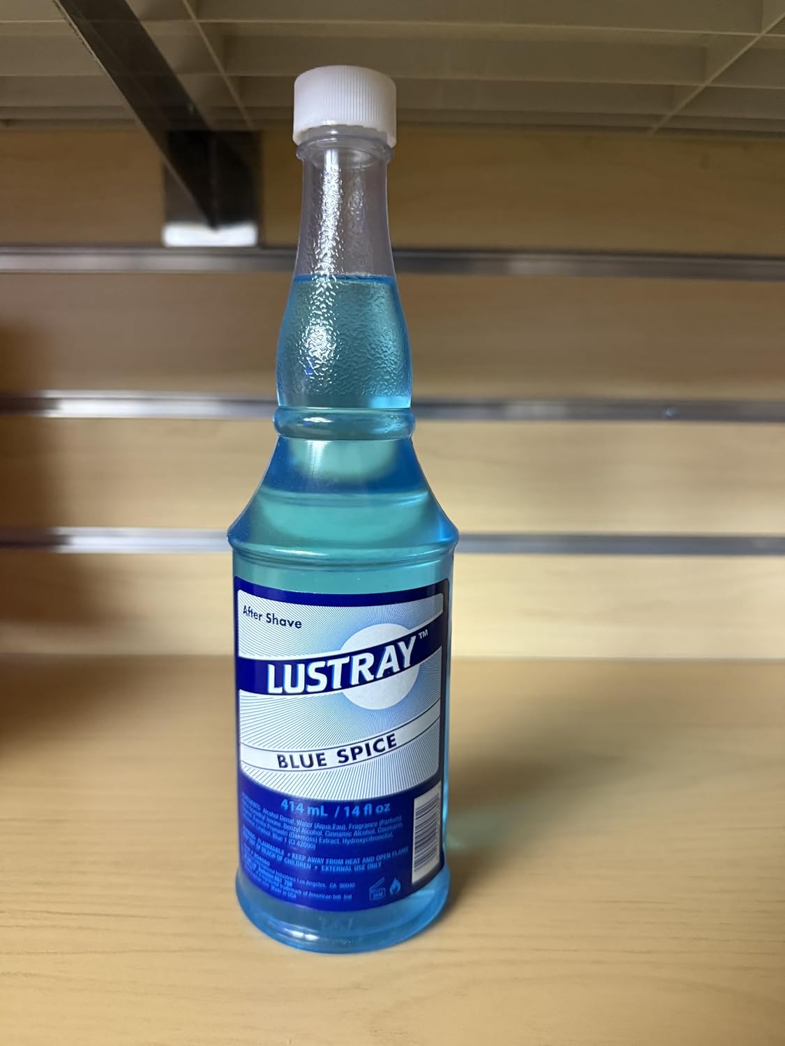 Clubman Lustray Blue Spice After Shave Lotion, 14 fl oz