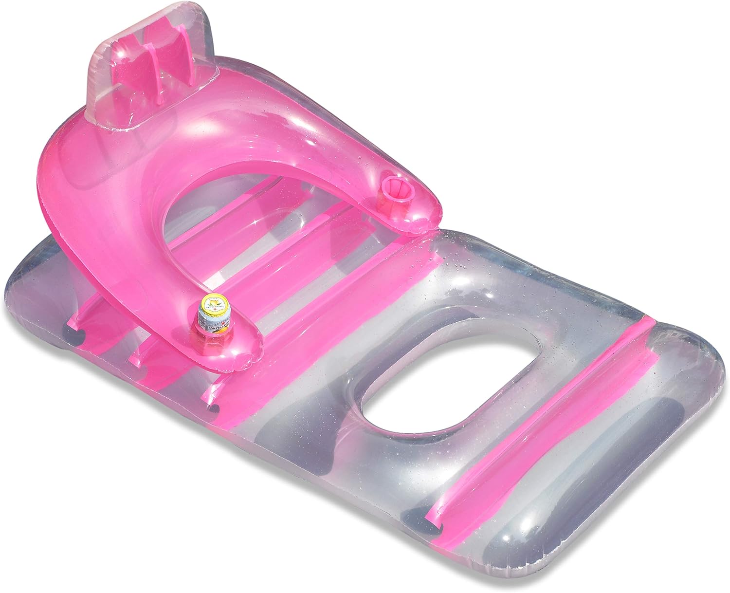 Swimline Deluxe Lounge Chair Colors May Vary (Pink or Blue)