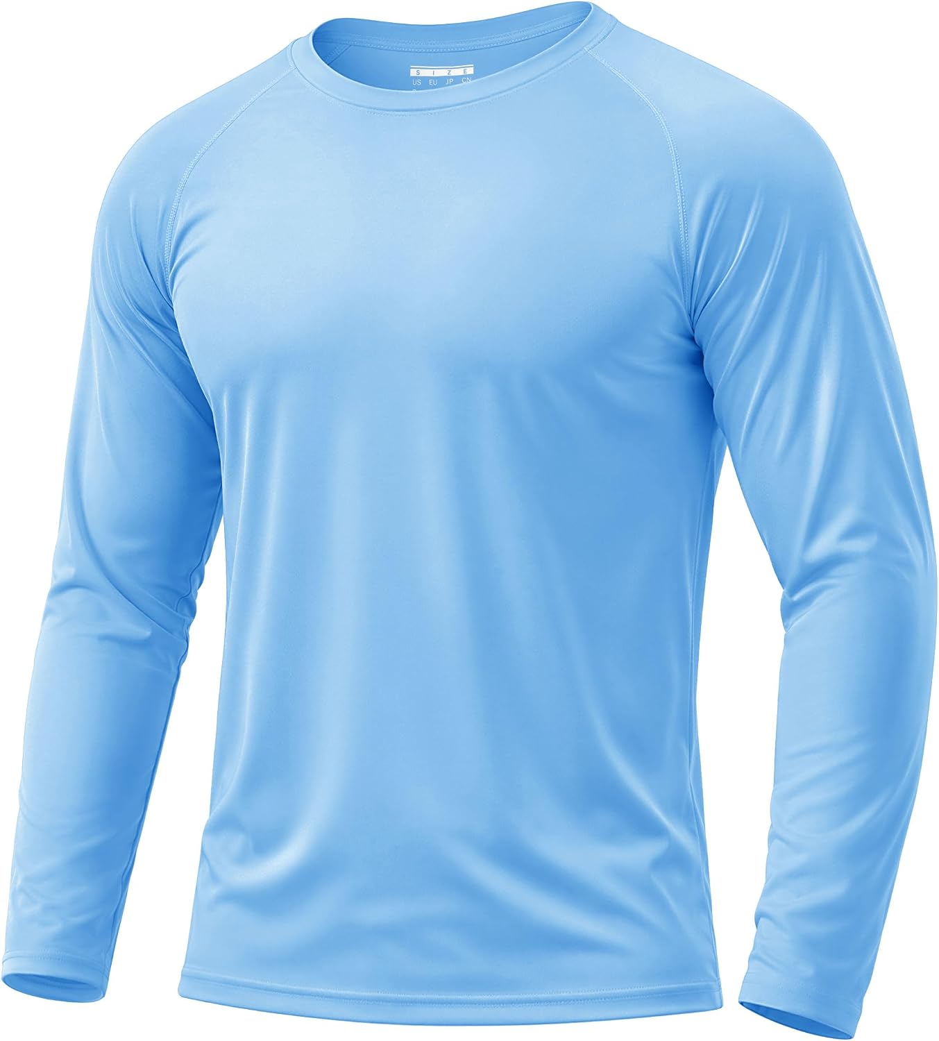Boladeci Men's UPF 50+ Sun Protection UV SPF Shirts Long Sleeve Lightweight Quick Dry Swim T-Shirts Rash Guard