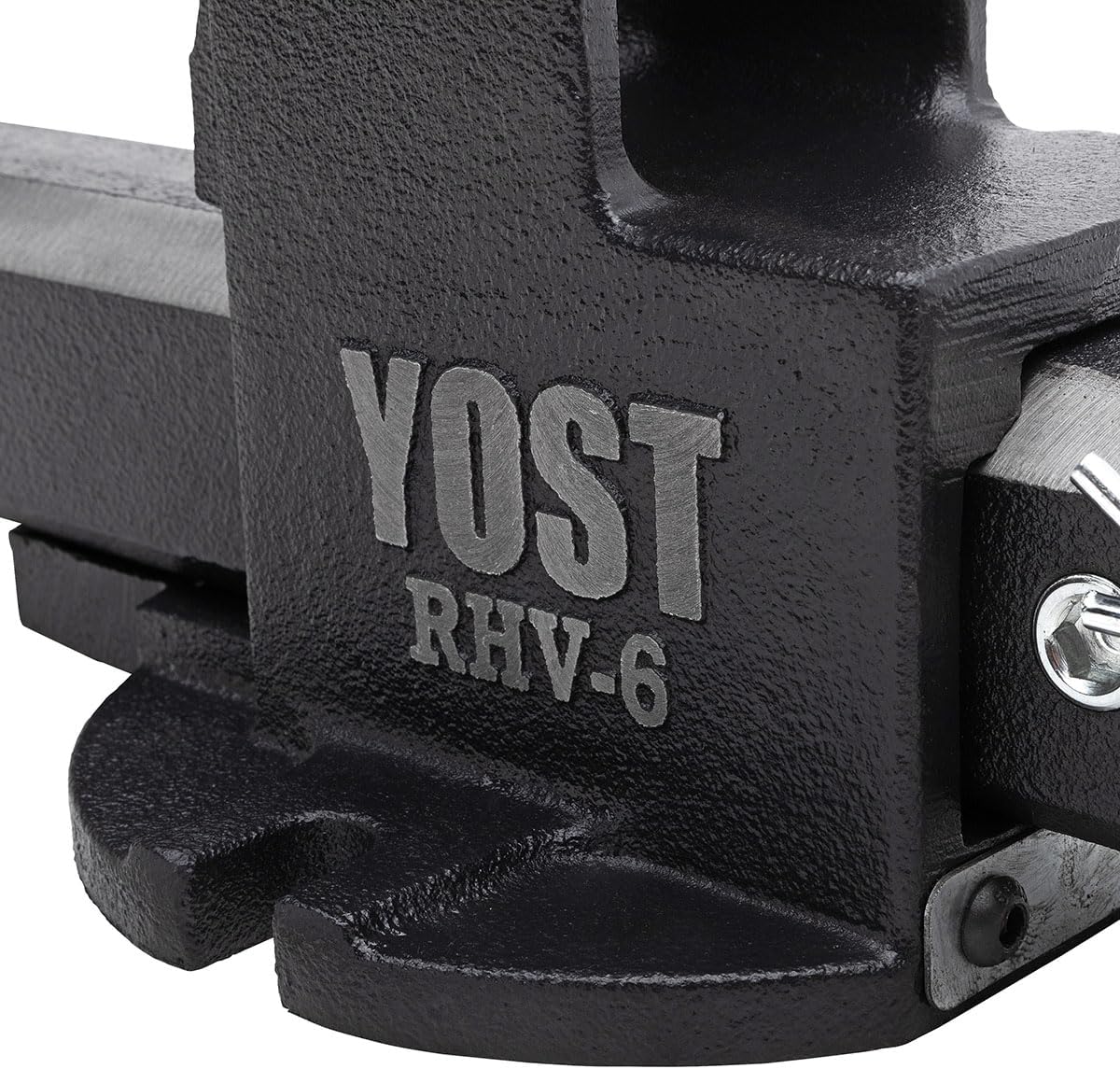 Yost Vises LV-4 Homeowner's Vise | 4.5 Inch Jaw Width with a 3 Inch Jaw Opening Home Vise | Secure Grip with Swivel Base | Blue
