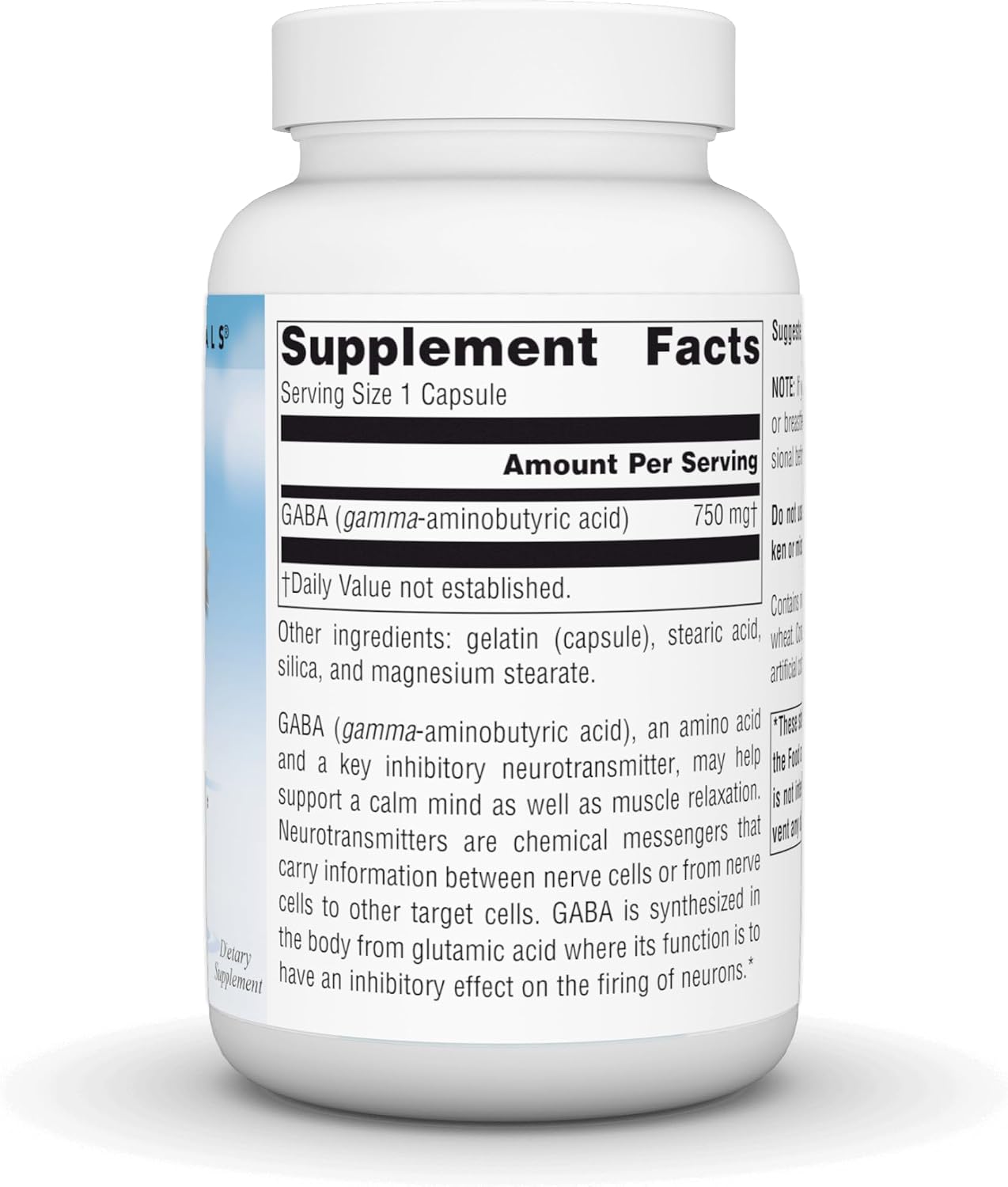 Source Naturals Serene Science GABA, for a Calm Mind, 750mg - 45 Capsules