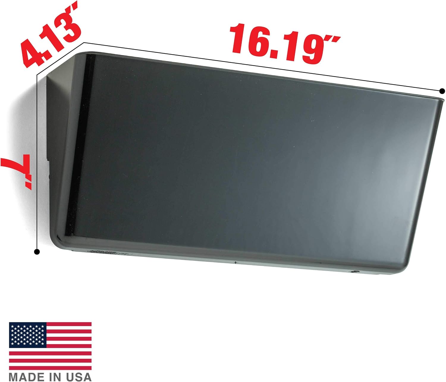 Officemate Wall File, Legal Size, Black (21442)