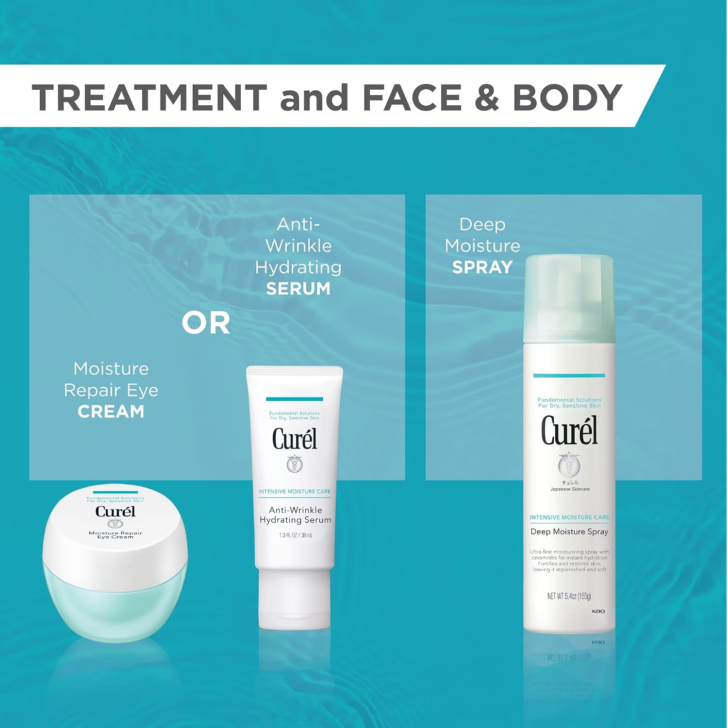 Curel Japanese Skin Care Intensive Face Moisturizer Cream, Hydrating Face Lotion for Dry to Very Dry Sensitive Skin, Anti-Aging, Fragrance-Free