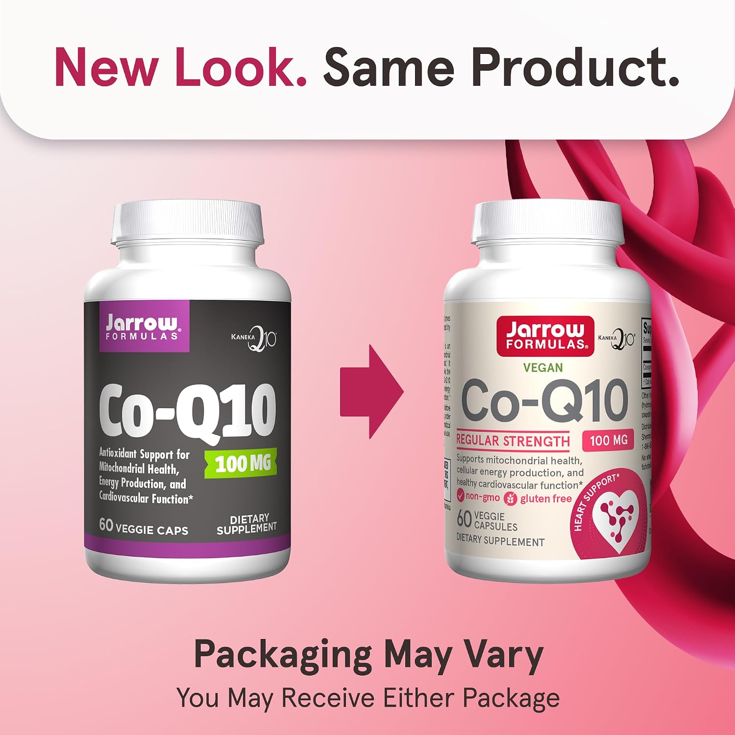 Jarrow Formulas Co-Q10 100 mg - Antioxidant Support for Mitochondrial Health