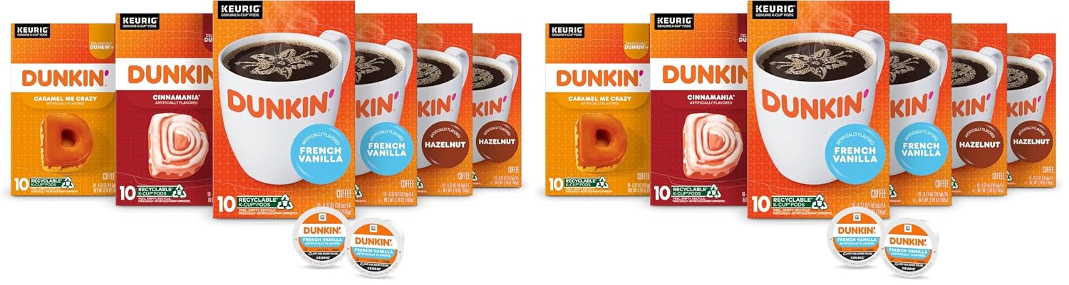 Dunkin Donuts Original Flavor Coffee K-Cups For Keurig K Cup Brewers (16 Count)