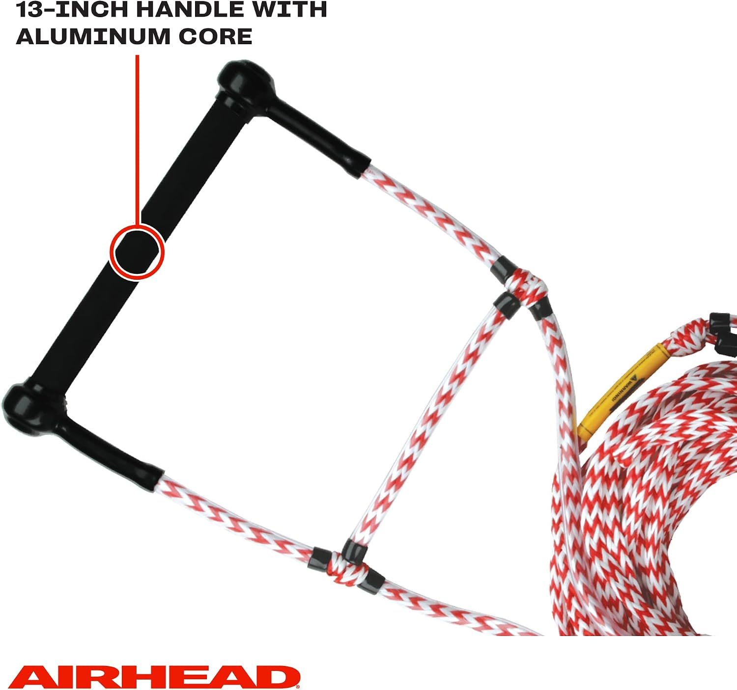 Airhead Ez Up Slalom Training Rope, Water Ski Rope for Learning, 1 Section, 75-Feet