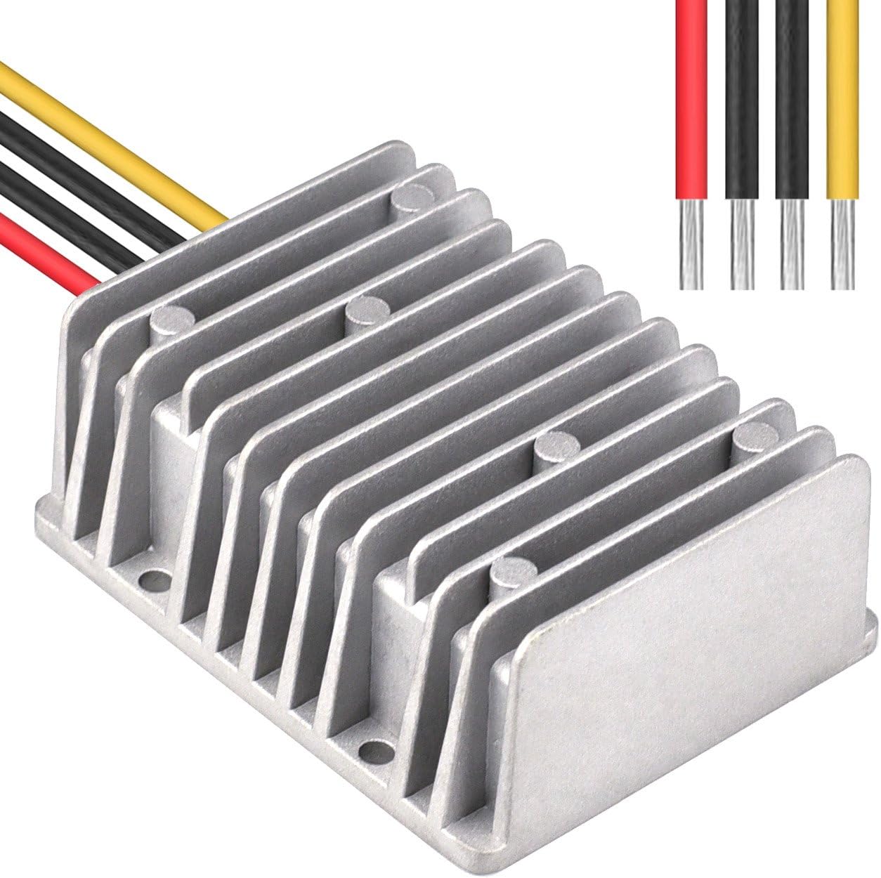 DC 24V to 12V 40A 480W Buck Transformer Waterproof Step-Down Voltage Converter Regulator