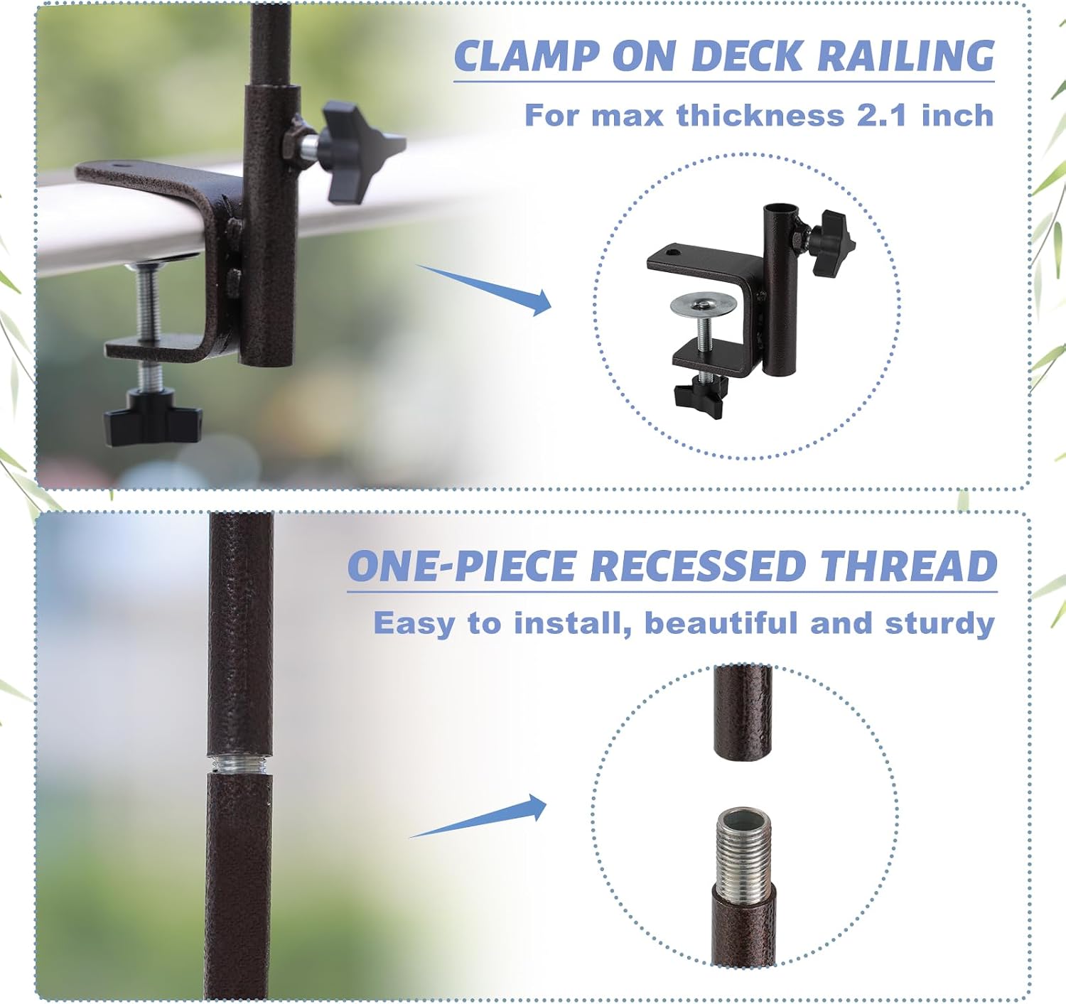 Deluxe Bird Feeding Station Kit with Multi Feeder Hanging Pole, Metal Suet Feeder, Bird Bath