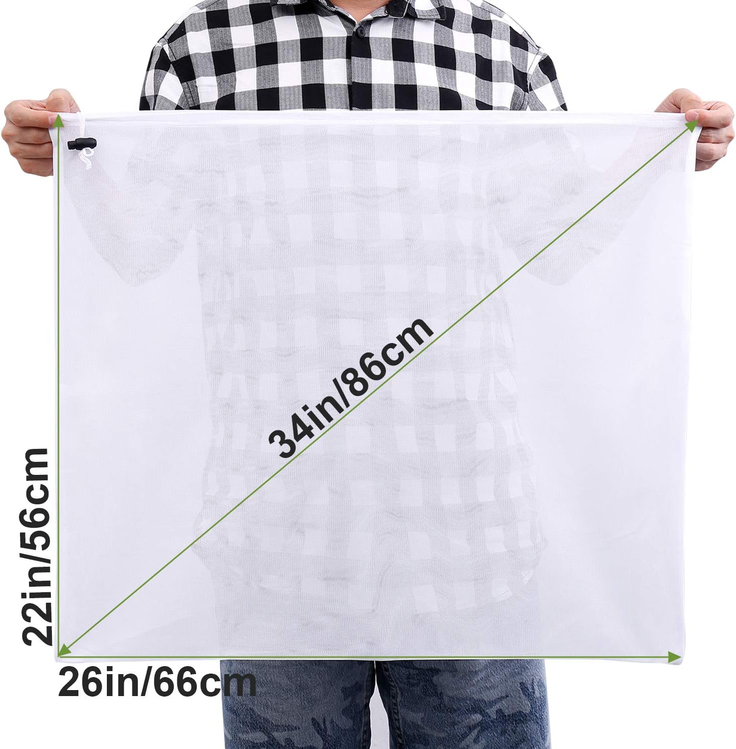 Brew Bags Reusable 3 Pack, Extra Large 26"x22" Fine Mesh Strainer Bag for Home Brewing Hops Grains Wine Beer Making Drawstring Straining Brew in a Bag