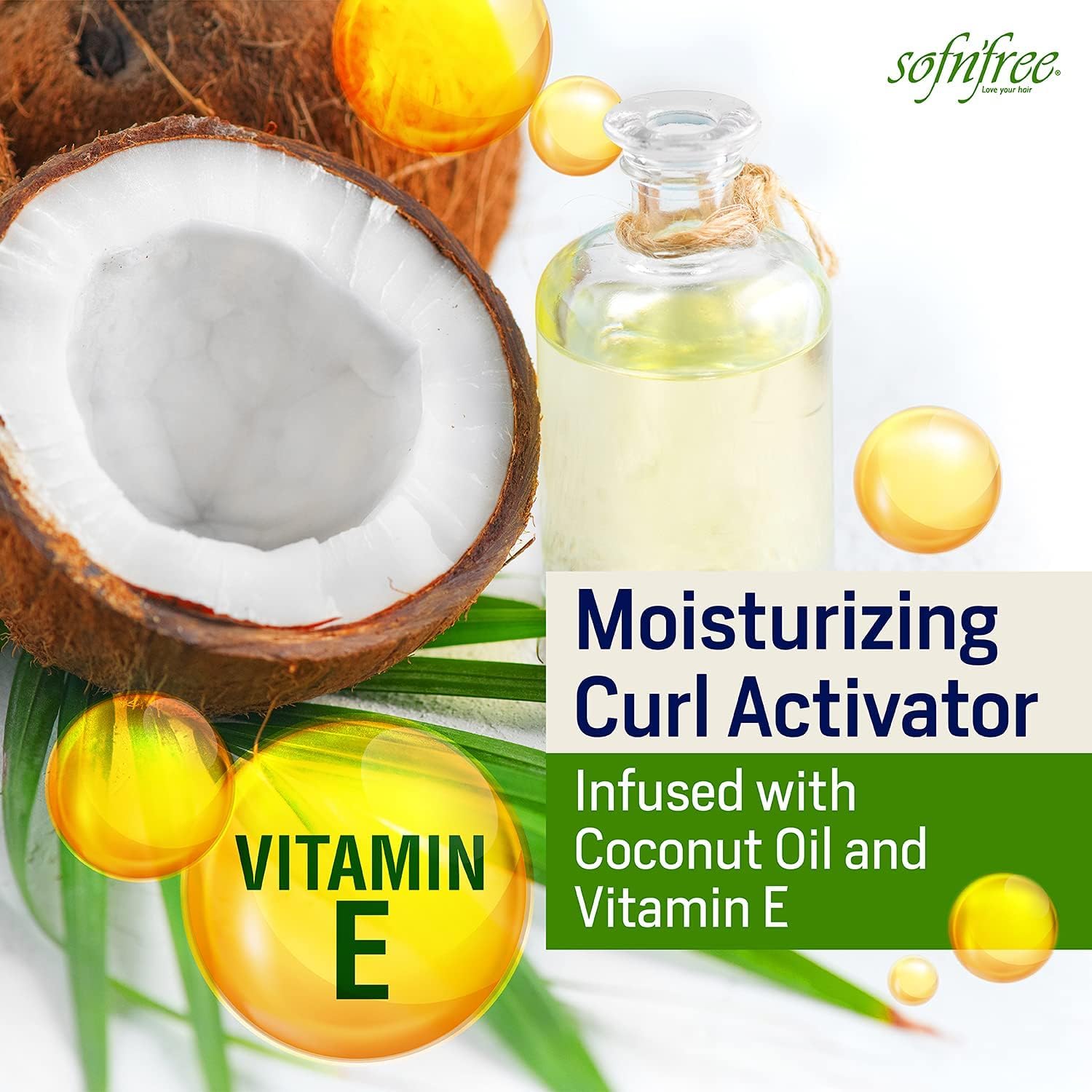 Sofn'free Moisturizer & Curl Activator Lotion - 25.35 fl oz | Defines waves, coils, and multicultural curls. Provides moisture, shine, and frizz control with a soft, flexible finish.