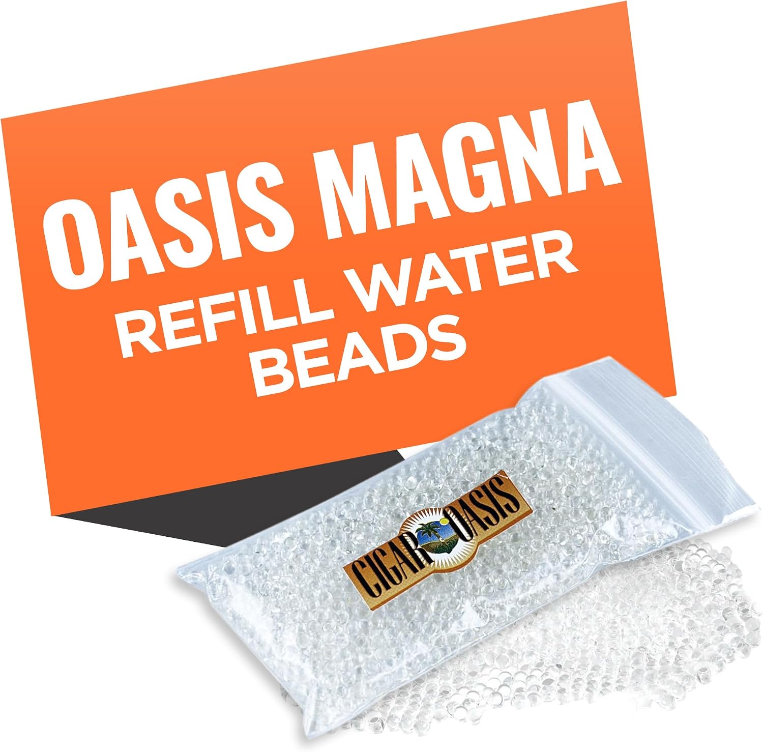 Cigar Oasis Magna Refill Water Beads - Optimal Humidor Solution for Stable Humidity, Compatible with Magna 3.0 and Older Models